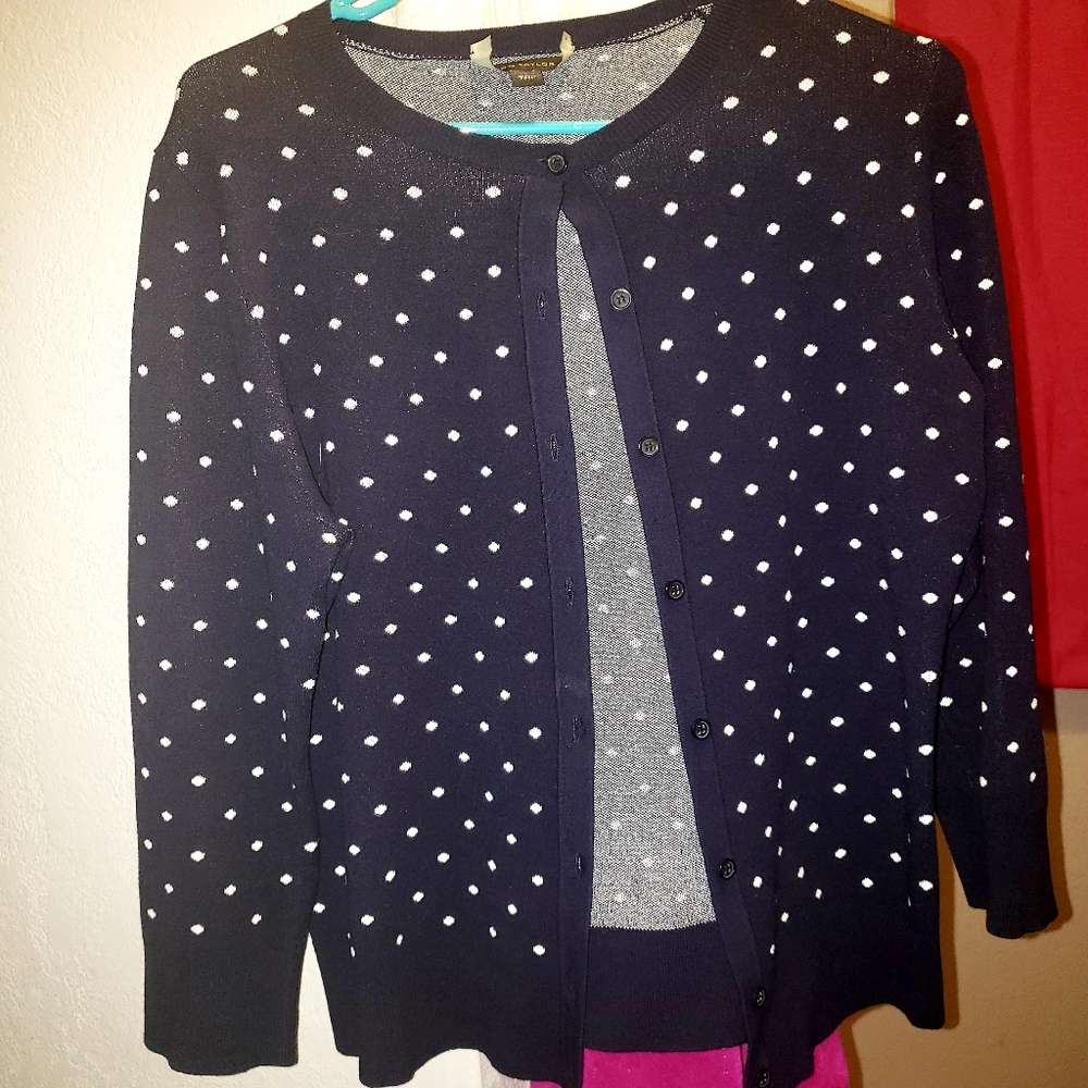 ANN Taylor Button Down Sweater